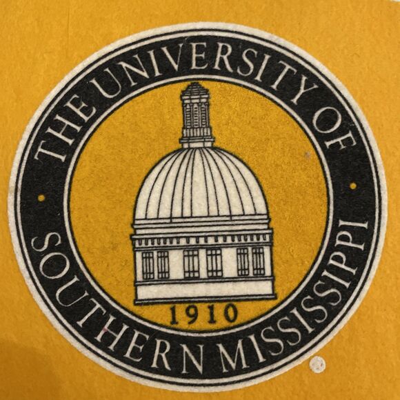 The University of Southern Mississippi Felt Triangle Pennant Collegiate - Picture 5 of 7